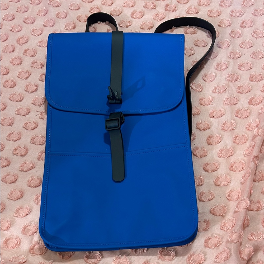 Rains Classic Blue Backpack